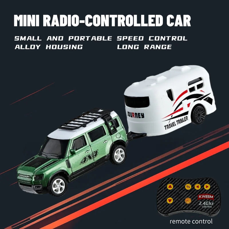 1:64 RC Car Mini Alloy Remote Control Vehicle
