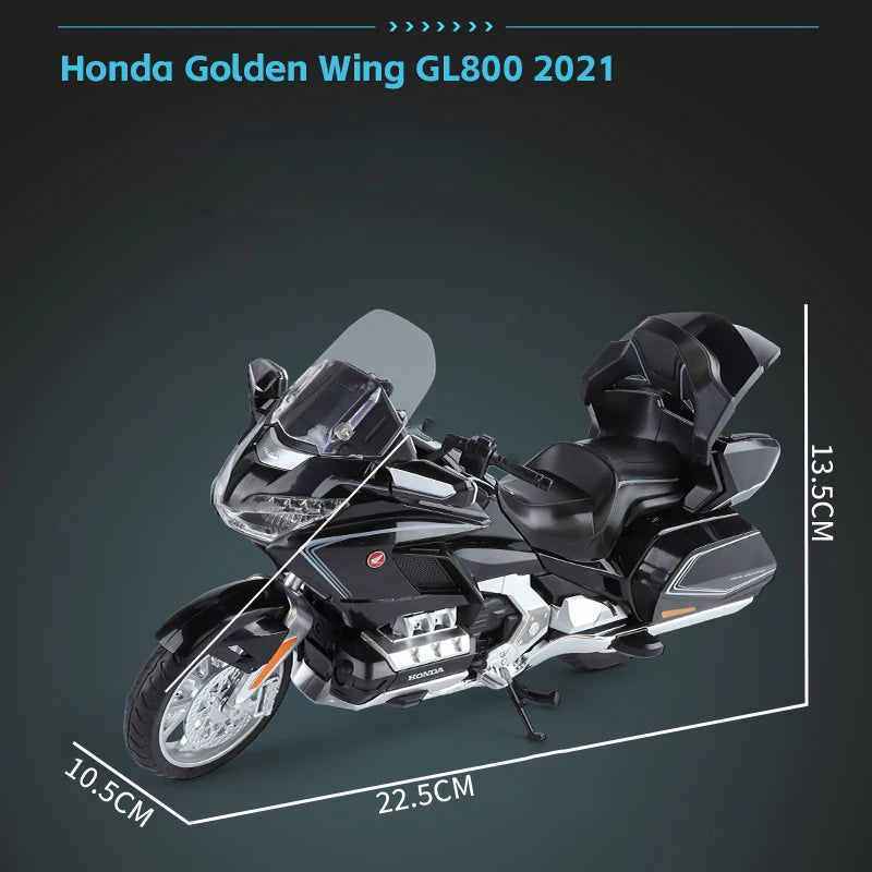 1:11 Diecast Motorcycle – Alloy Model with Sound & Light