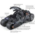 1:18 Diecast Car Model – Sound & Light Pull Back Toy
