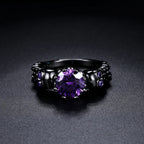 Retro Punk Skull Gothic Ring For Women Men Halloween Goth Black Gold Color Rings Accession Wholesale Fashion Jewelry R523