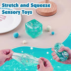 Ocean Squishy Stress Ball – Slow Rise Sensory Fidget Toy