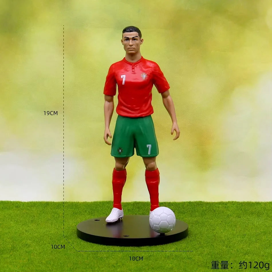 Football Action Figure 18-20cm Soccer Player Collectible Model