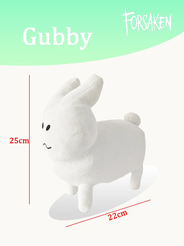 TreasuringU New 30cm Chance Plush Toys Cute Cartoon Rabbits Stuffed Dolls Slasher Game Plushie For Boy Girl Birthday Gifts