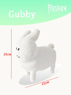 TreasuringU New 30cm Chance Plush Toys Cute Cartoon Rabbits Stuffed Dolls Slasher Game Plushie For Boy Girl Birthday Gifts