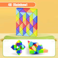 Magic Snake Puzzle Rainbow Transformable Fidget Toy