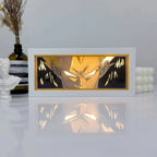 3D LED Shadow Box Light Paper Night Light Remote Control