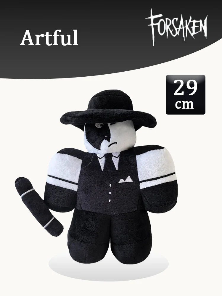 TreasuringU New 30cm Chance Plush Toys Cute Cartoon Rabbits Stuffed Dolls Slasher Game Plushie For Boy Girl Birthday Gifts