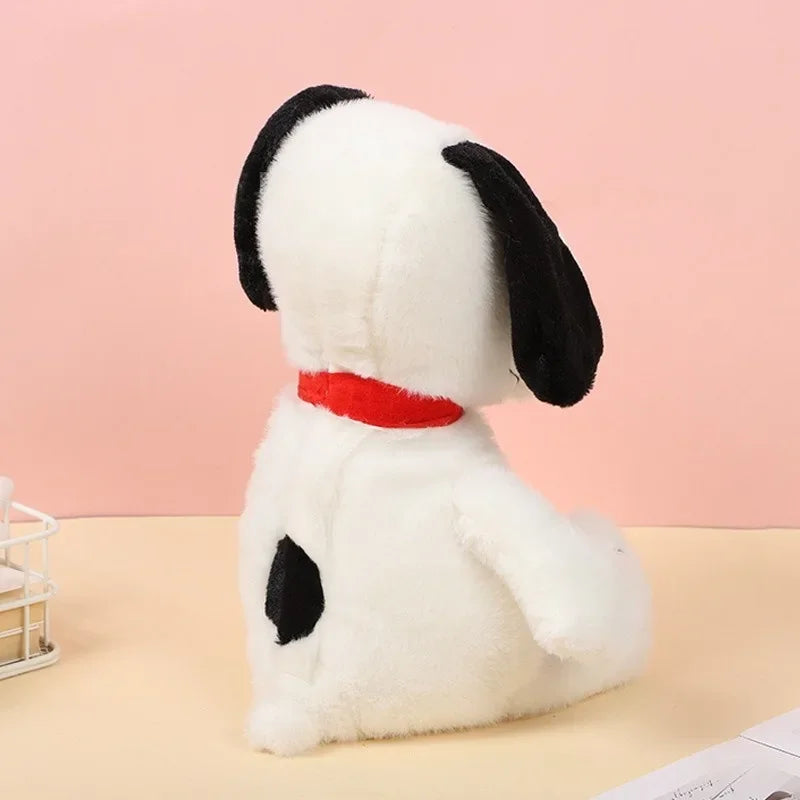 White Dog Plush Toy – Soft Sleeping Companion