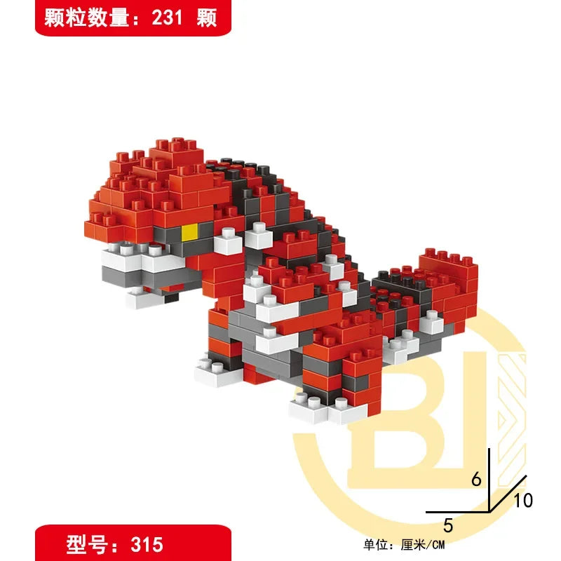 Mini Building Blocks DIY Character Assemble Model Set