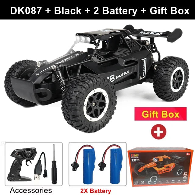 RC Drift Car 1:16 Off-Road Remote Control Vehicle with LED Lights