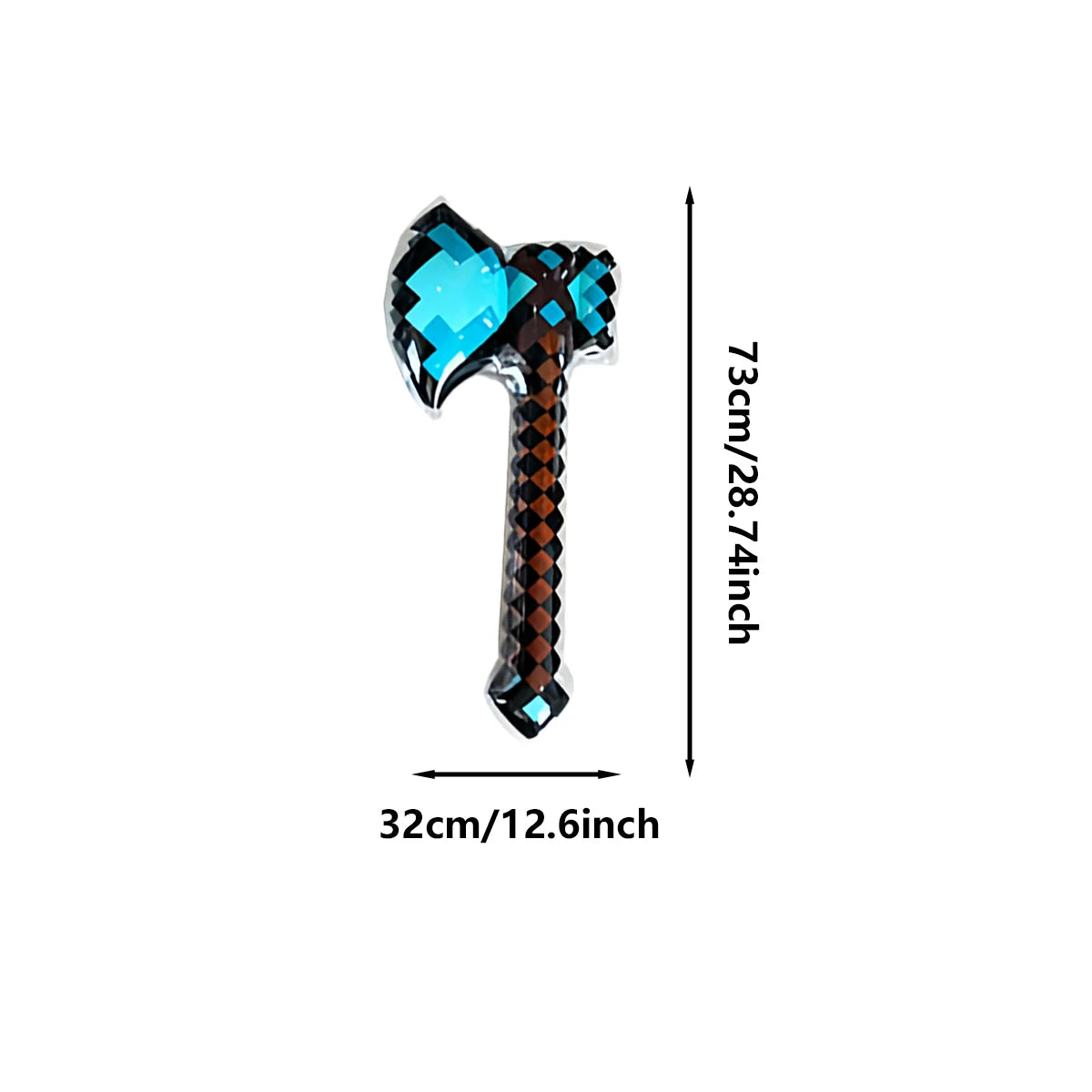 Pixel Style Toys Gemstone Sword Gold Sword Toys Home Games Inflatable Supplies Swords Christmas Gifts