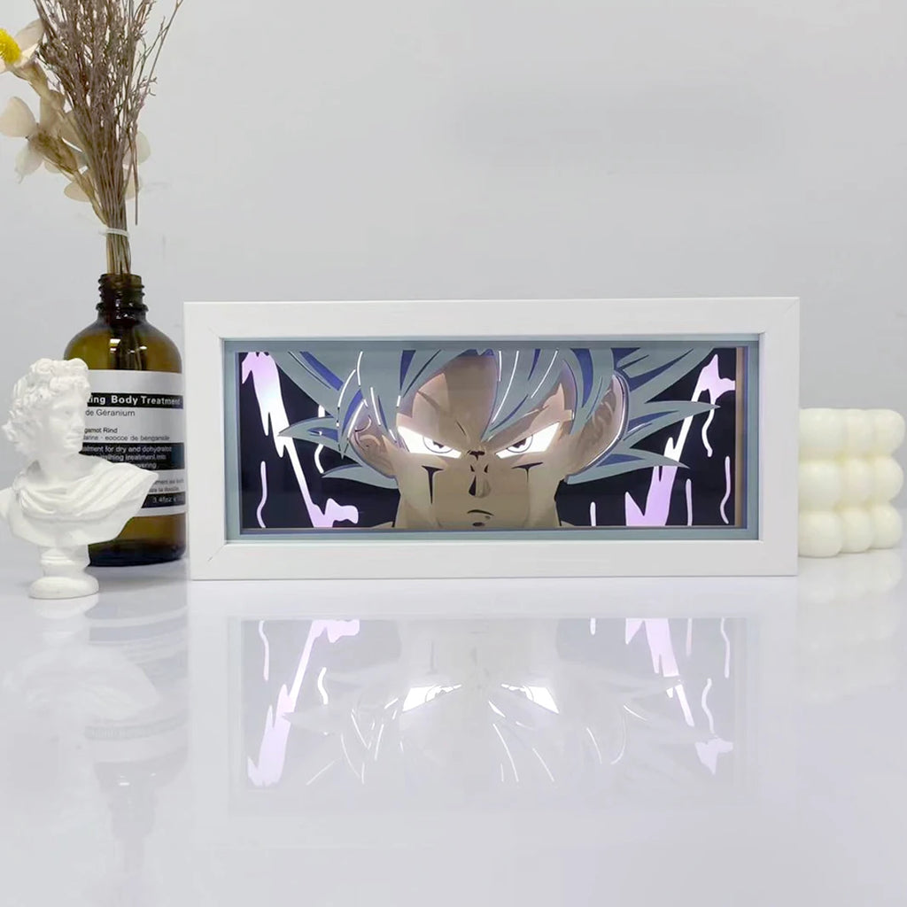 3D LED Shadow Box Light Paper Night Light Remote Control