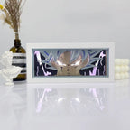 3D LED Shadow Box Light Paper Night Light Remote Control