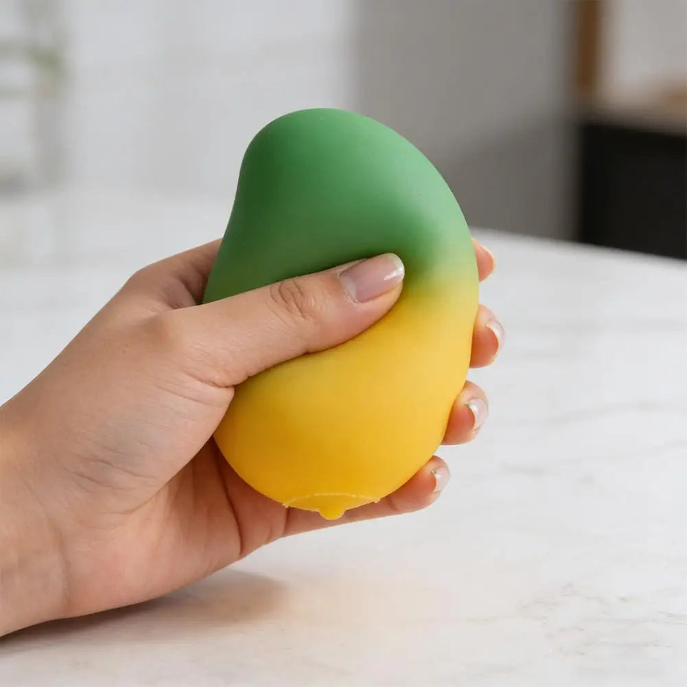 Mango Stress Ball – Stretchy Color-Changing Fidget Toy