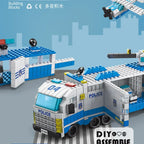 City Building Blocks – 6-in-1 Vehicle Set