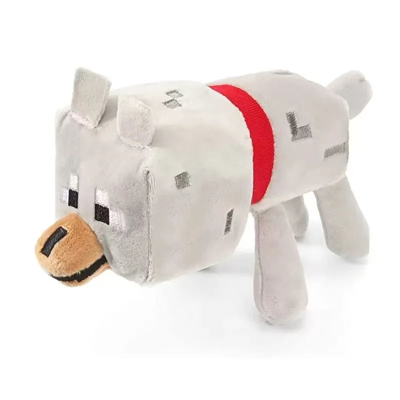 20cm Wolf Plush Toy – Soft Stuffed Animal
