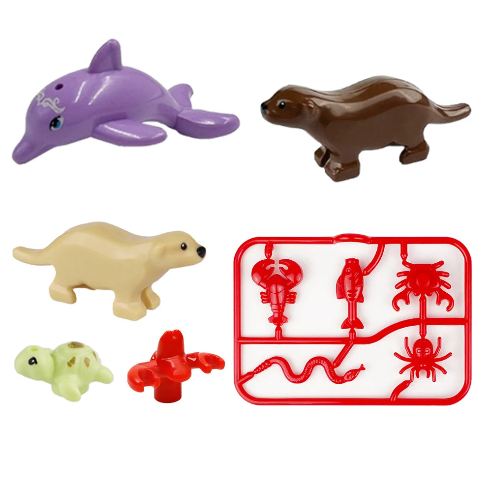 Animal Building Blocks – Mini Wildlife Set