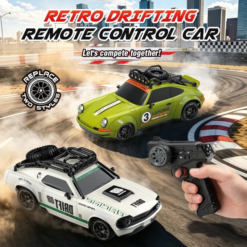RC Drift Car 1:18 – Remote Control Racing Car with Lights