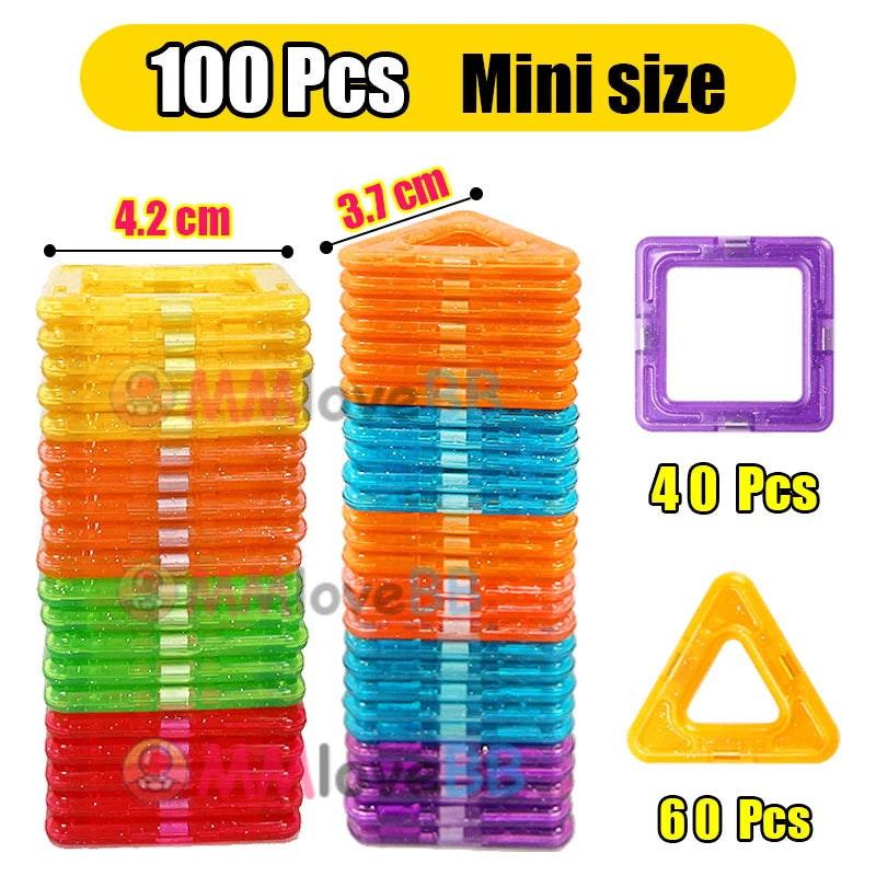 Magnetic Building Blocks – DIY Construction Set for Kids