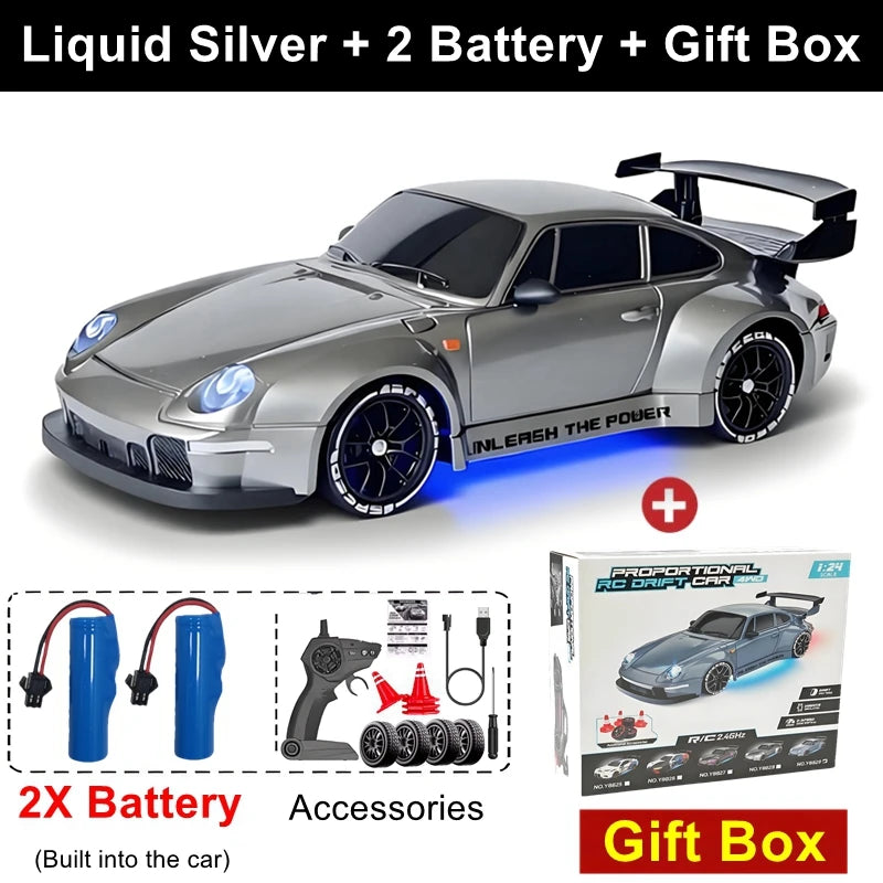 RC Drift Car – High-Speed Racing Car with LED