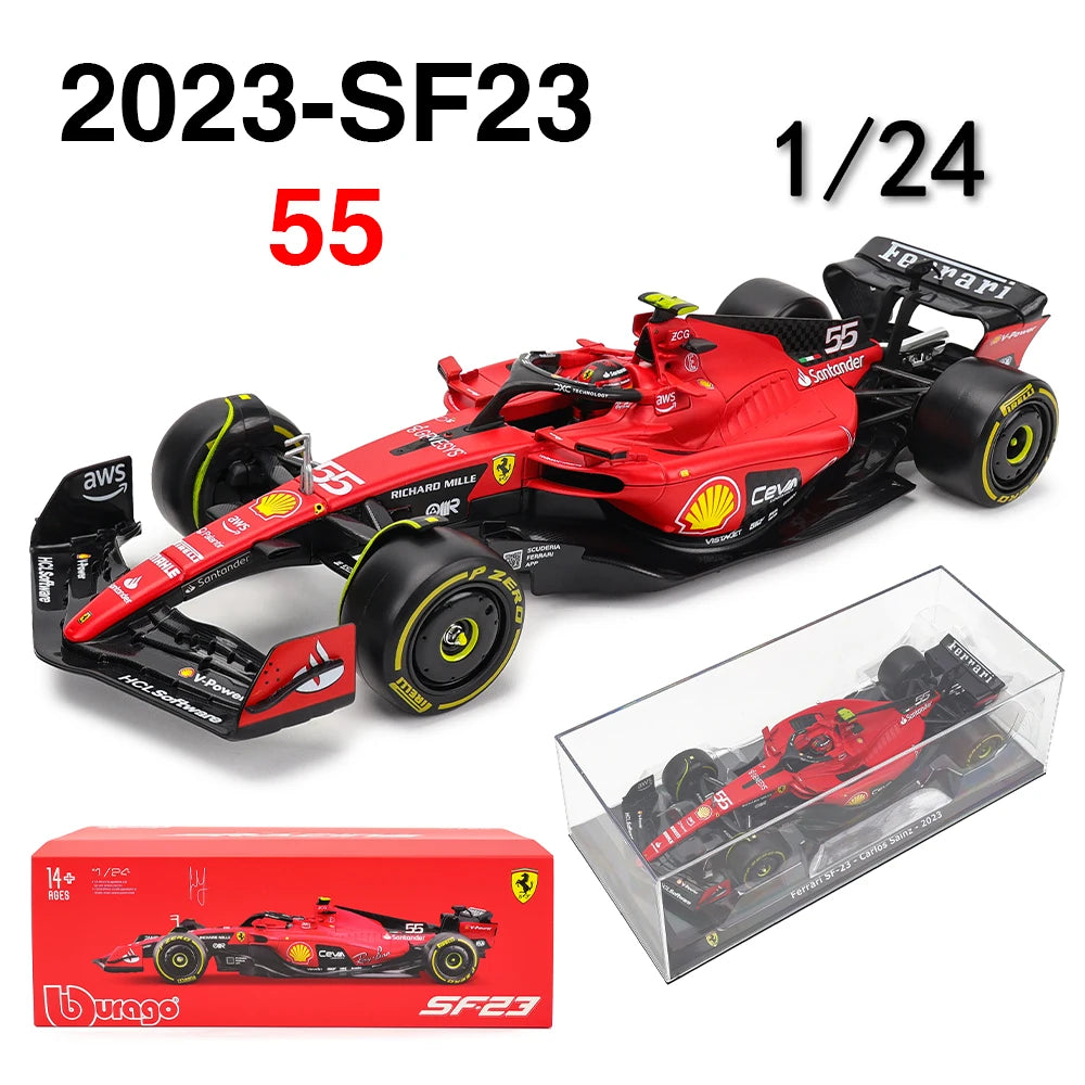 1:24 F1 Diecast Model Car – Metal Racing Collectible
