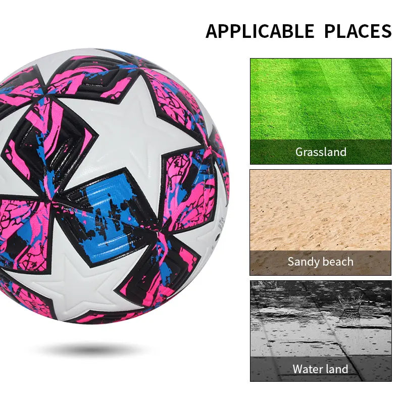 Soccer Ball Size 5 PU Match & Training Football