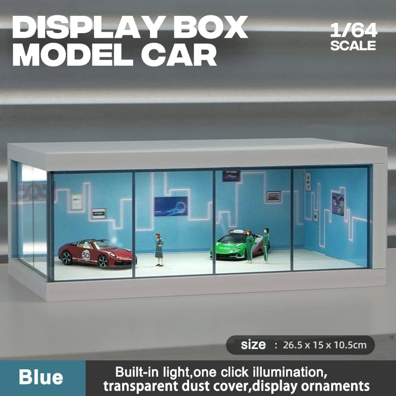 1:64 Model Car Parking Garage – Miniature Display Scene