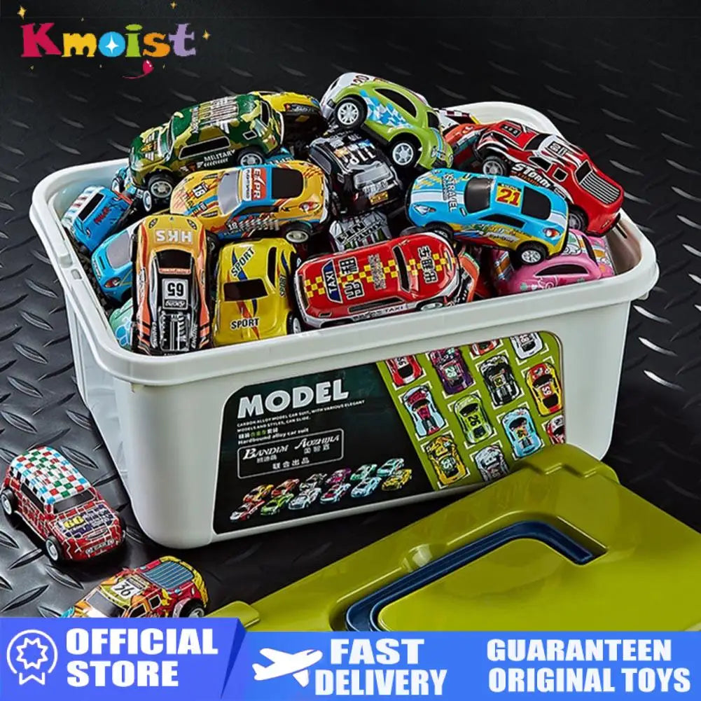 Diecast Car Set – Mini Metal Cars