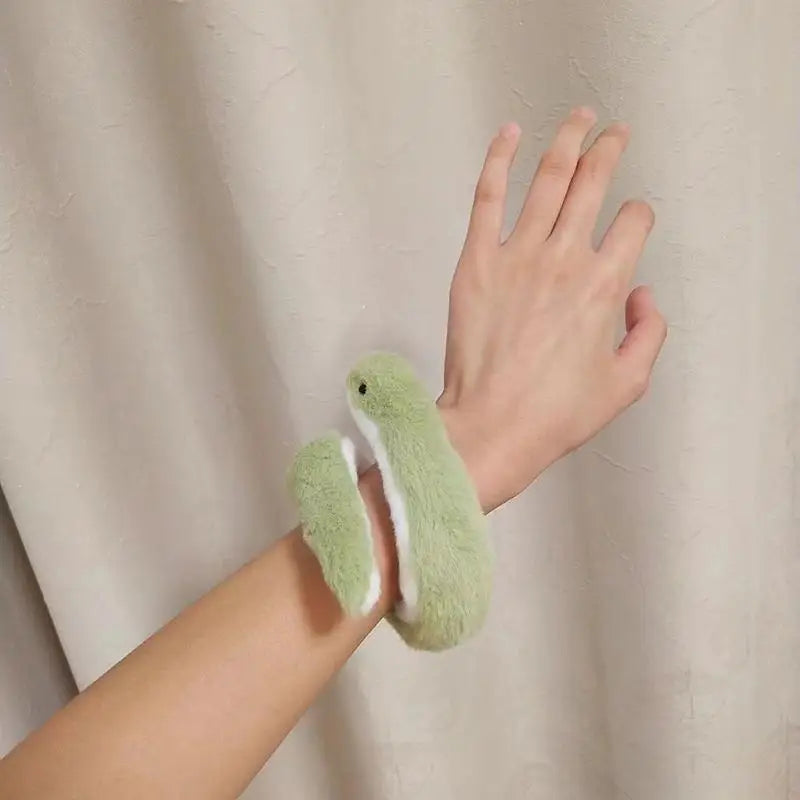 Plush Keychain – Soft Snake Stuffed Bag Charm