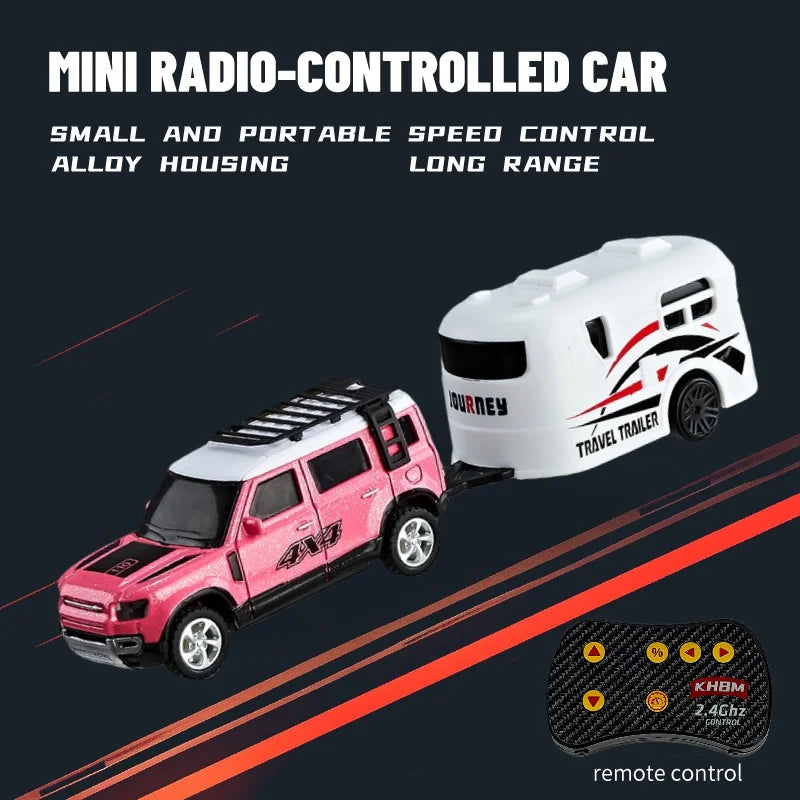 1:64 RC Car Mini Alloy Remote Control Vehicle