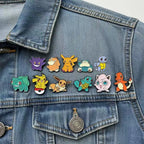 11 Pcs  Enamel Pins Set Creative Bandage Brooches for Backpack Clothes Personalized Metal Emblem Accessories Gift