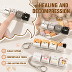 Animal Keychain – Cute Resin Key Ring & Bag Charm
