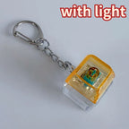Mechanical Keyboard Key Tester – LED Keycap Fidget Keychain
