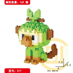 Mini Building Blocks DIY Character Assemble Model Set