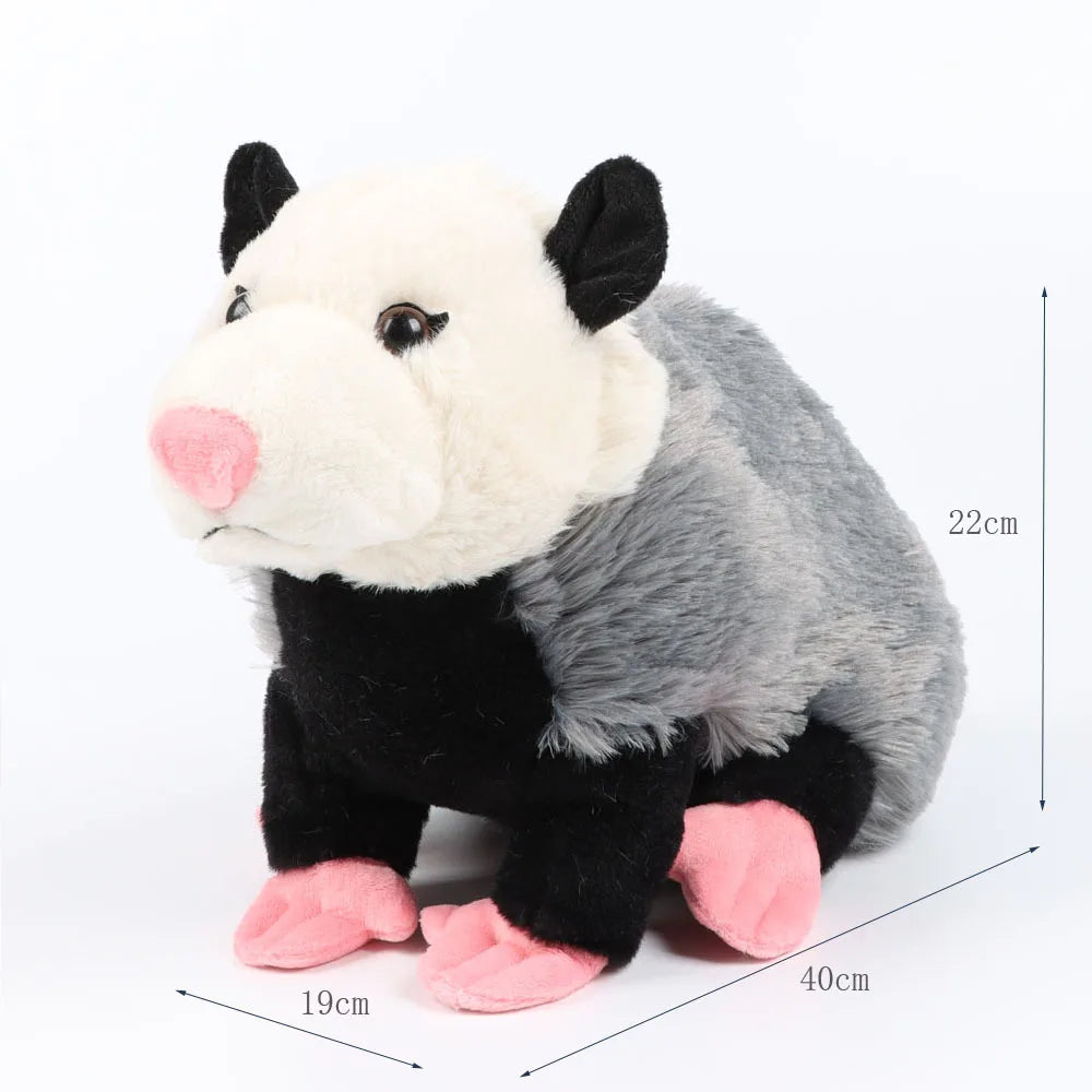 Opossum Plush Toy – Cute Stuffed Animal for Kids