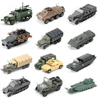 Military Vehicle Model Kit – 1/72 Scale Assembly Set