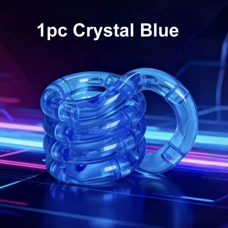 Twist Rope Fidget Toy – Rainbow Deformable Stress Relief Rope