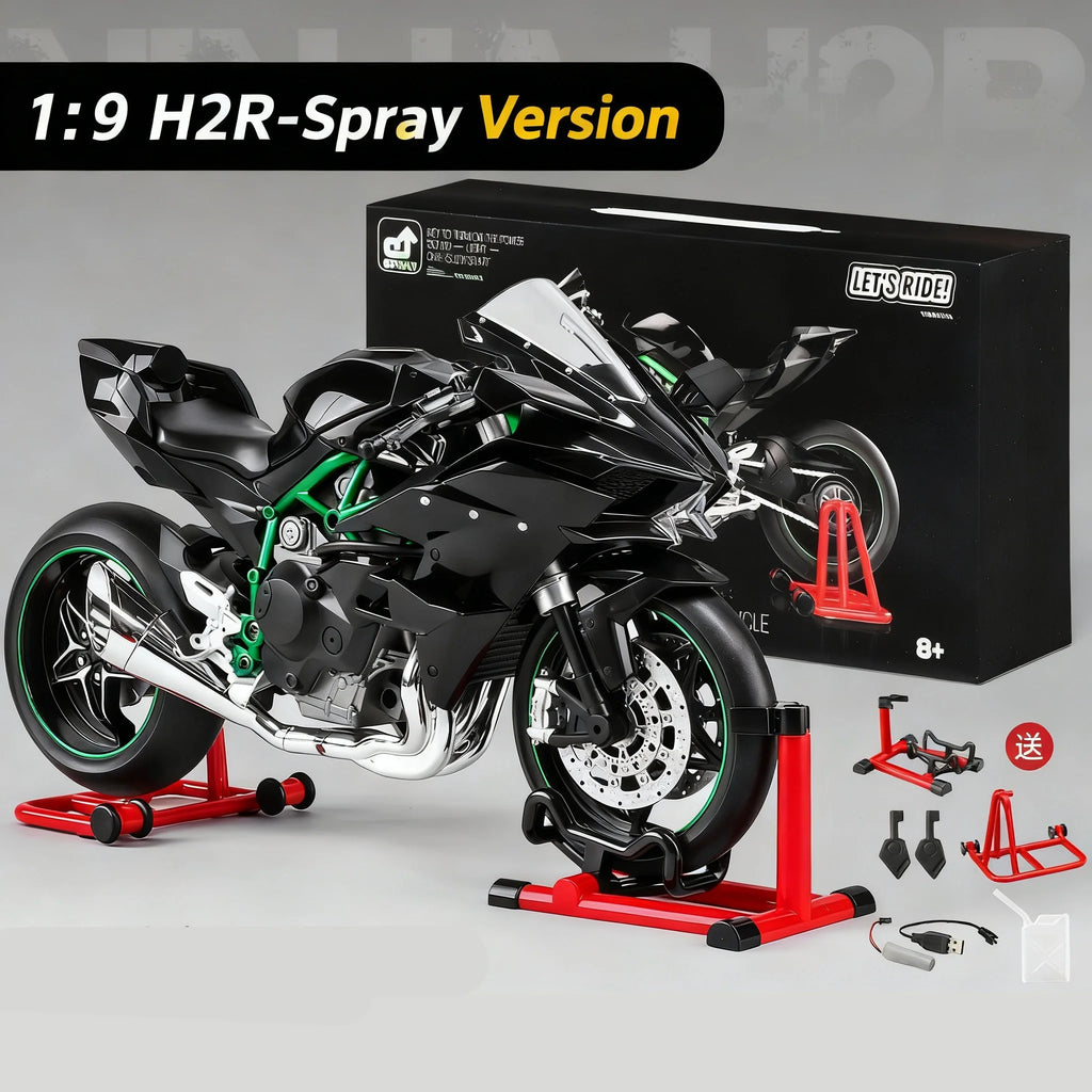 1:9 Alloy Motorcycle Model Diecast Racing Collectible