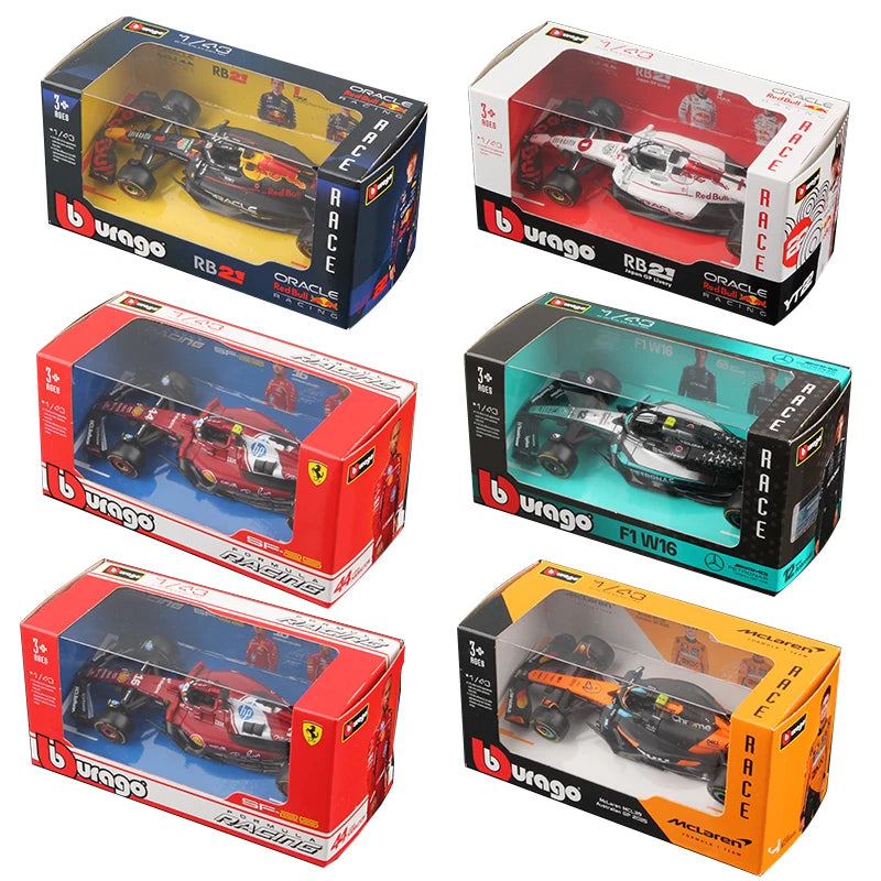 Diecast Racing Car – 1:43 Metal Formula Model