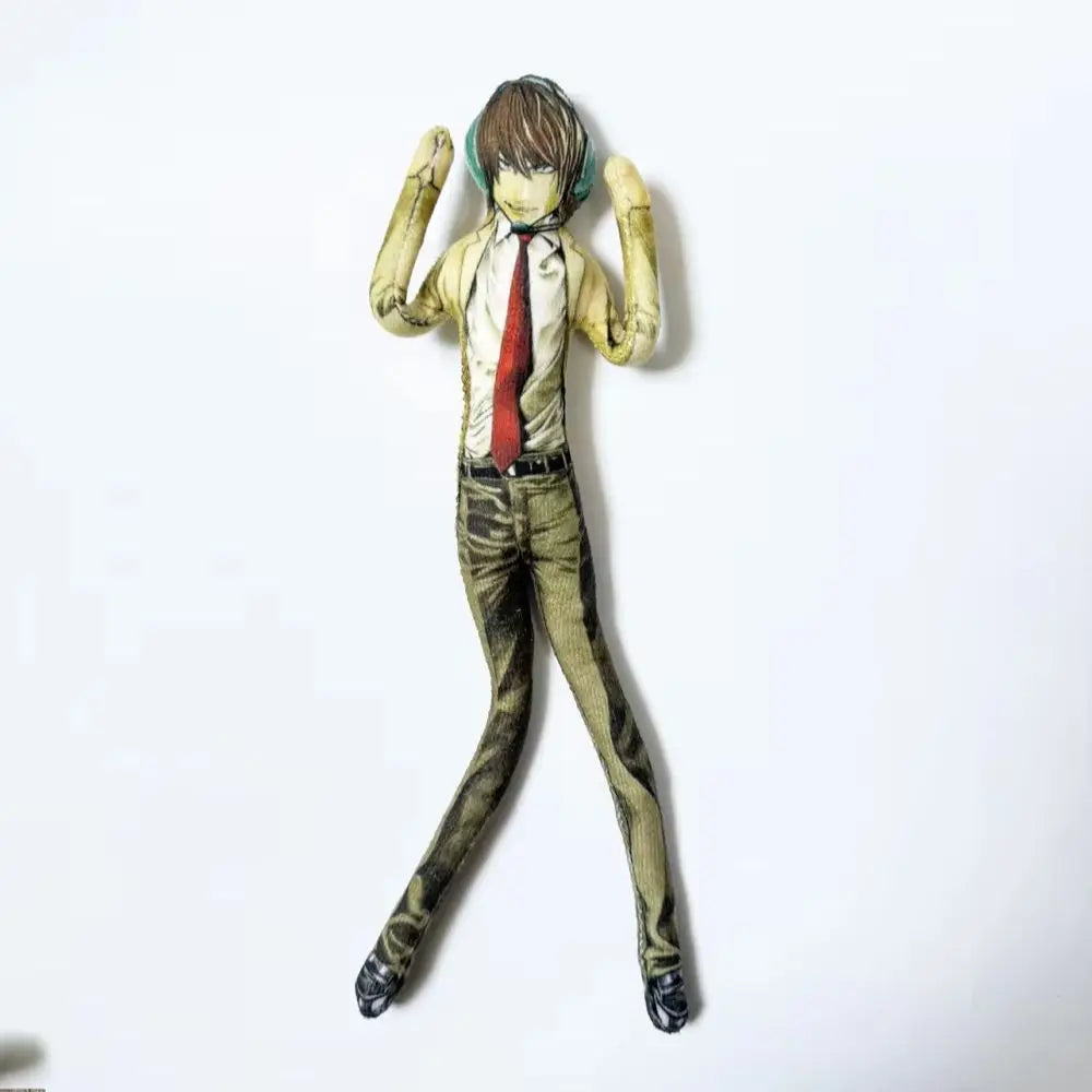 Anime Plush Doll Soft Stuffed Toy Flexible Joint Room Decoration