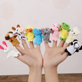 Finger Puppets – 10-Piece Cartoon Storytelling Set