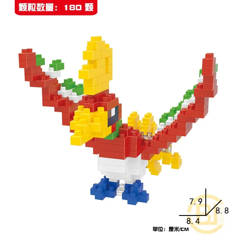 Mini Building Blocks DIY Character Assemble Model Set