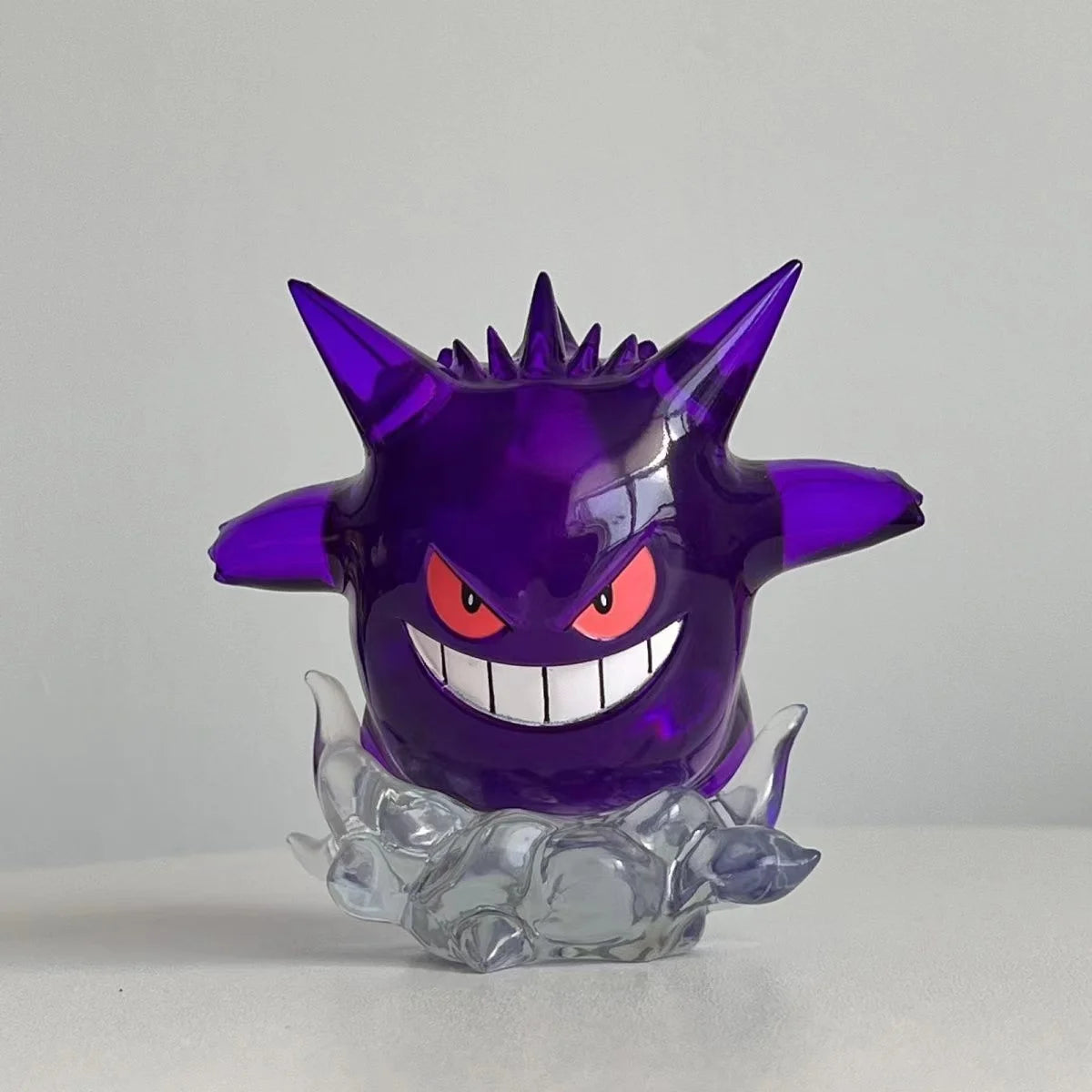 Transparent Anime Figure 8cm PVC Collectible Display Model