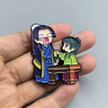 Cute Anime Couple Cartoon Enamel Brooch Pin Jinshi Mao Mao Collar Lapel Pins Badges Brooches Fashion Jewelry Accessories