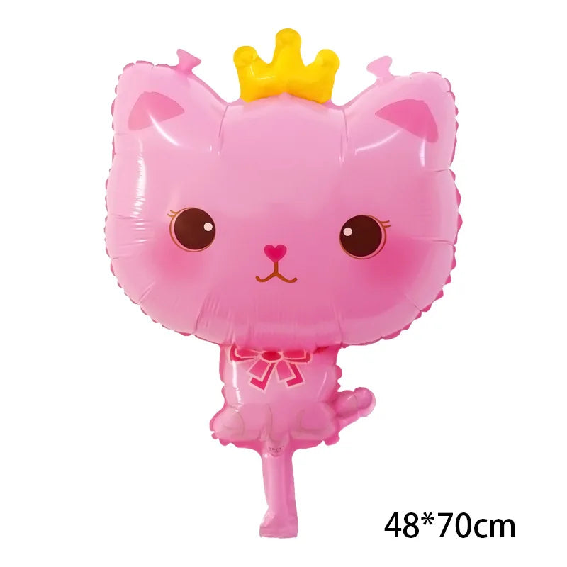 Dollhouse Birthday Balloon Cartoon Foil Party Decoration
