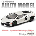 1:24 Diecast Sports Car Model – Sound & Light Pull Back Toy