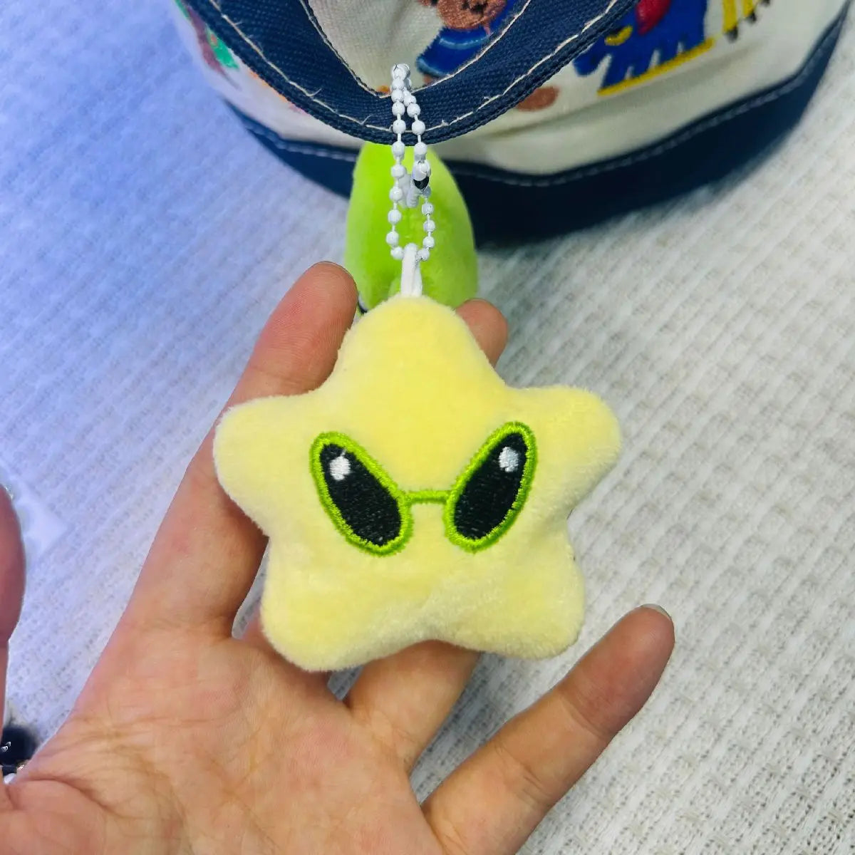 New Cartoon Cute Star High Beauty Doll Pendant Mobile Phone Rope Bag Pendant Car Keychain Versatile