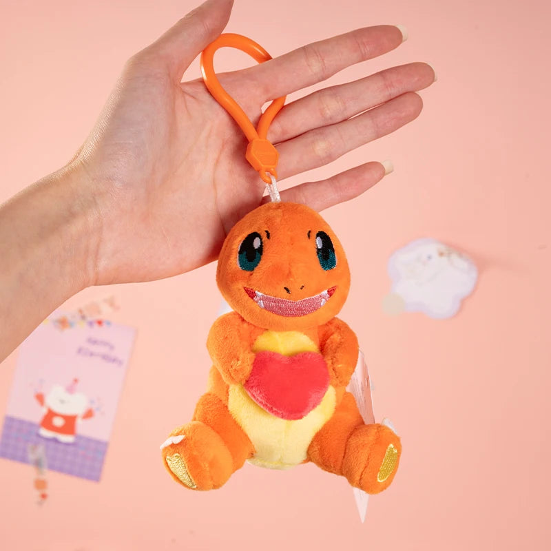 Pokémon Pikachu Gengar Charmander Togepi Anime Plush Toy Cartoon & Cute Doll keyring Children's Toy Backpack pendant
