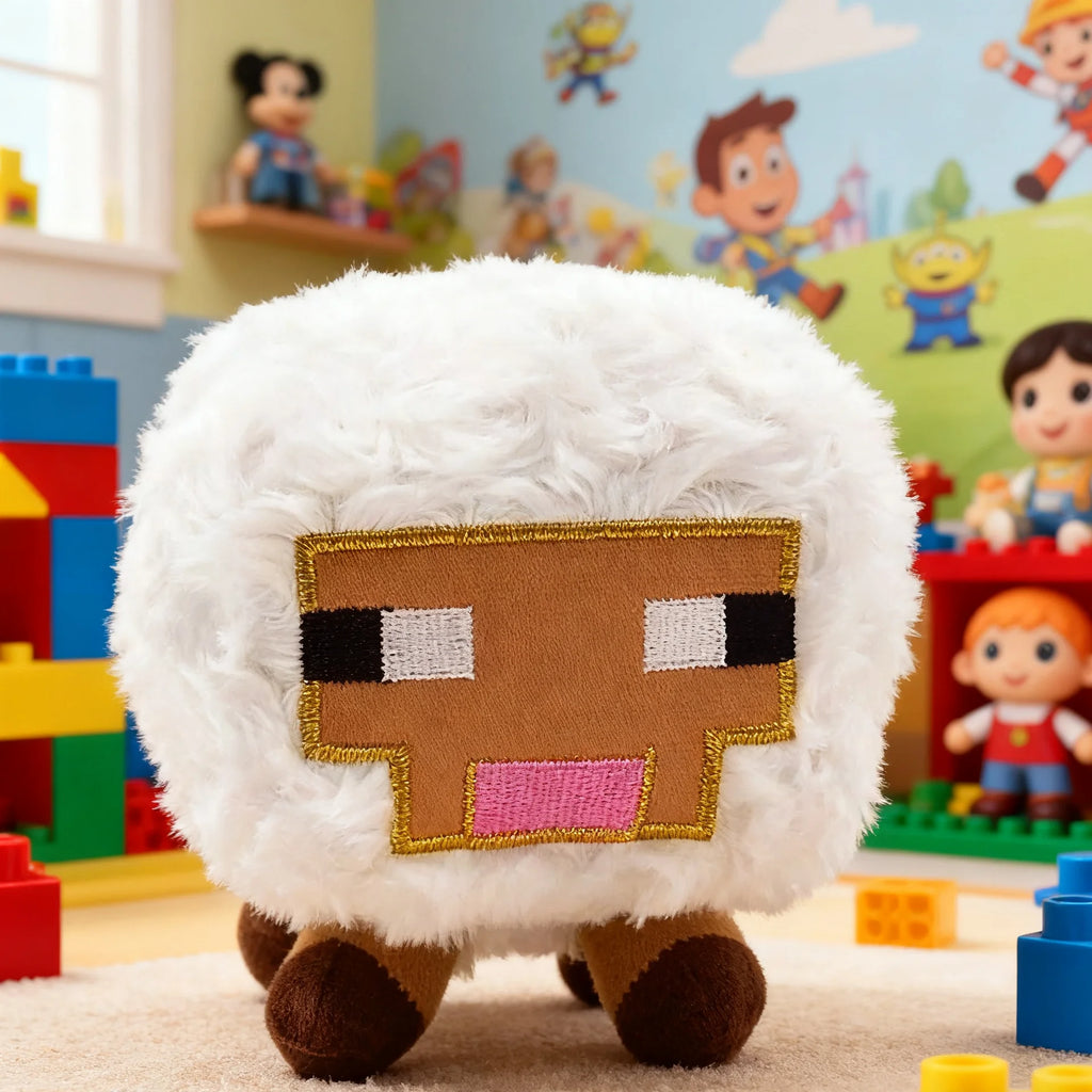 16cm Sheep Plush Toy – Soft White Stuffed Animal