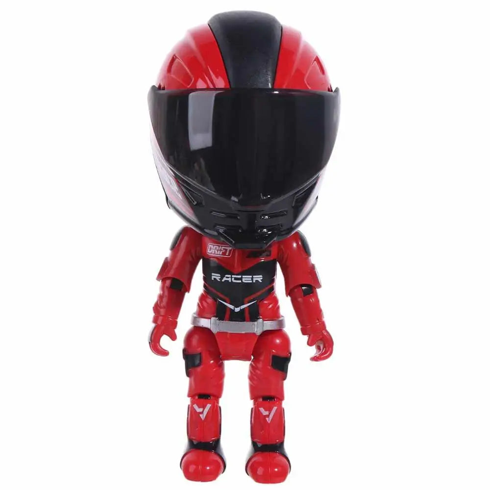 12cm Motorcycle Rider Action Figure Transforming Toy